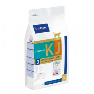 VIRBAC HPM CAT KIDNEY JOINT ADVANCED 3 sausā kaķu barība 3kg